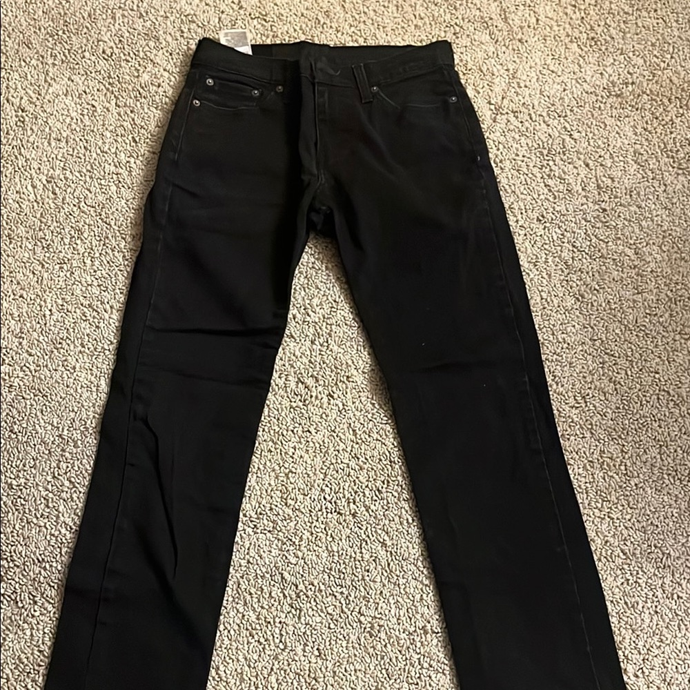 Levi's Black Straight Jeans Timeless Style 511